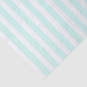 ターコイズとホワイトボストライプのホ 薄葉紙 (詳細)