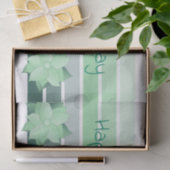 ターコイズとミントグリーン 薄葉紙 (ギフト)