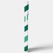 ターコイズとミントシェブロンジグザグモノグラム Case-Mate iPhoneケース (裏面 / 右)