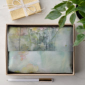 ターコイズとレモンの混魅力的合メディア 薄葉紙 (ギフト)