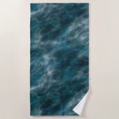 ターコイズと淡水 ビーチタオル (正面)