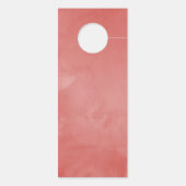 ターコイズと結婚サンゴの標識を乱さない ドアノブサイン (裏面)