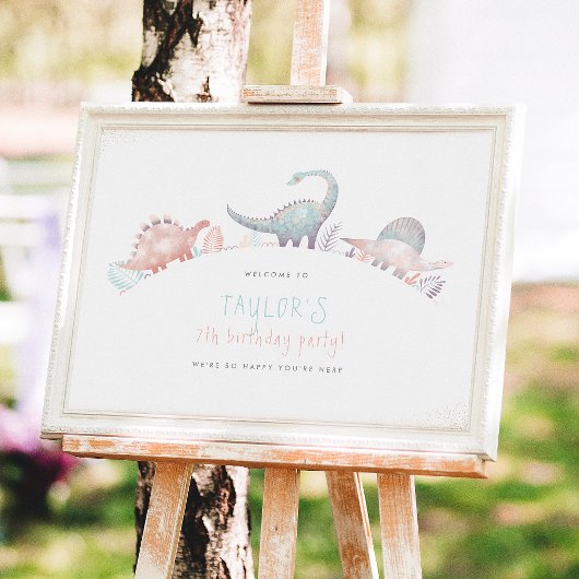 ターコイズと金ゴールドガールドロウナスバースデーパーティー ポスター