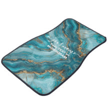 ターコイズと金ゴールドグリッター瑪瑙