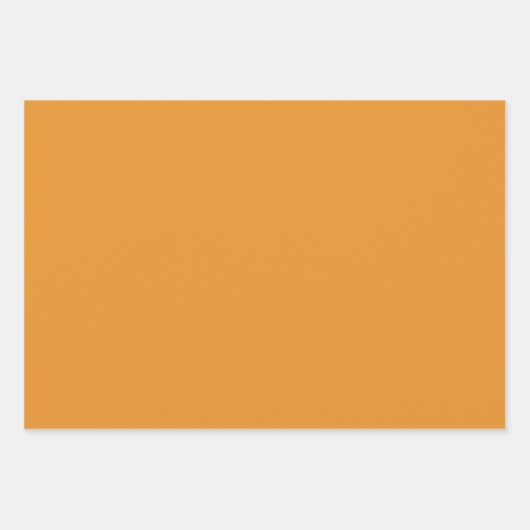 ターコイズと錆び秋水カラーハンド絵を描 ラッピングペーパーシート (正面3)