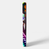 ターコイズと青鮮やかのコブラはかりで測ヘビ Case-Mate iPhoneケース (裏面 / 左)