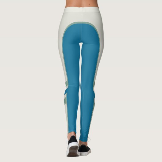 ターコイズによって飼いならされる側波帯のレギンス レギンス (裏面)