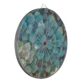 ターコイズのアジサイ ダーツボード (正面左)