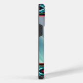 ターコイズのココペリiPhoneケース iPhoneケース (右側面)