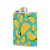 ターコイズのタコス フラスク (左)