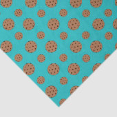 ターコイズのチョコチップクッキー 薄葉紙 (詳細)