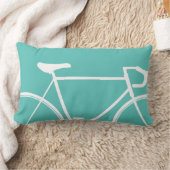 ターコイズのバイクの装飾用クッション ランバークッション (ブランケット)