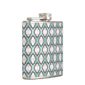 ターコイズのモトッコ人パターン フラスク (右)