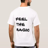 ターコイズのロゴ Tシャツ (裏面)