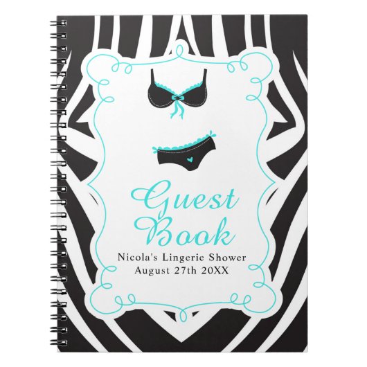 ターコイズの下着パーティー ノートブック (正面)