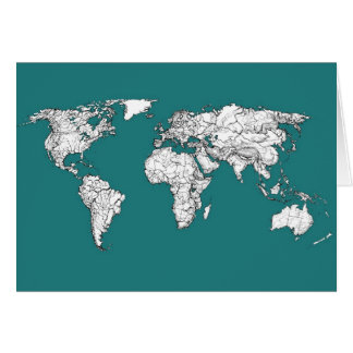 ターコイズの世界地図