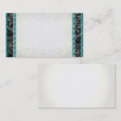 ターコイズの南西テキサス州の天然名刺 名刺 (正面/裏面)