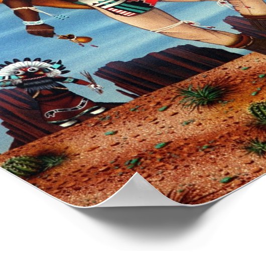 「ターコイズの夢」 ポスター (角)