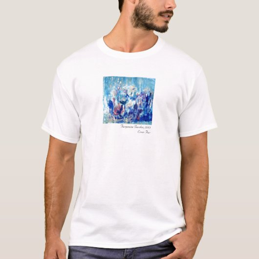 ターコイズの庭 Tシャツ (正面)