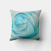 ターコイズの氷は上がりました クッション (裏面)