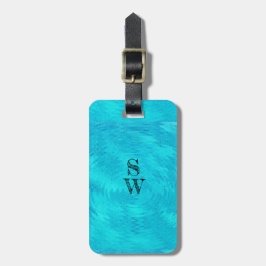 ターコイズの波 ラゲッジタグ