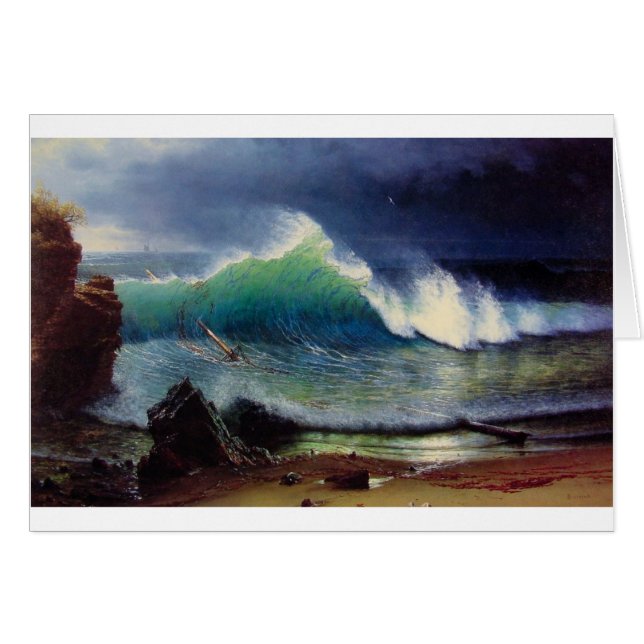 ターコイズの海の海岸 (正面横)