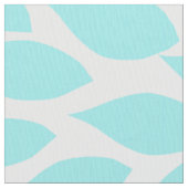 ターコイズの灰色のダリアの花柄の開花の花 ファブリック (クローズアップ)