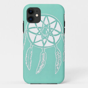 ターコイズの真新しいDreamcatcherのiPhone 5/5sの場合 iPhone 11 ケース