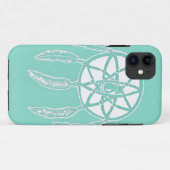 ターコイズの真新しいDreamcatcherのiPhone 5/5sの場合 Case-Mate iPhoneケース (裏面(横))