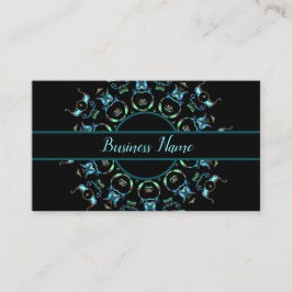 ターコイズの真珠の曼荼羅の名刺3 名刺