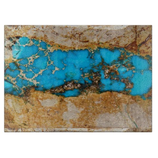 ターコイズの石1 カッティングボード (正面)