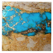 ターコイズの石1 タイル (正面)