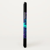 ターコイズの紫色のフラクタルのレースのiPhone Xの箱 Case-Mate iPhoneケース (裏面/右)