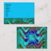 ターコイズの緑 名刺 (正面/裏面)