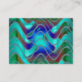 ターコイズの緑 名刺 (裏面)