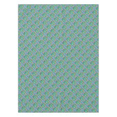 ターコイズの罰金ダビデの星 テーブルクロス (正面)