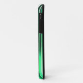 ターコイズの静けさの縞模様 Case-Mate iPhoneケース (裏面/左)