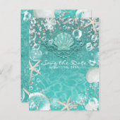 ターコイズの魔法のイイダコとバブルズがお知らせします 案内ポストカード (正面/裏面)