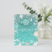 ターコイズの魔法のイガニゴ&バブルズ おめでたい日を救う 案内ポストカード (スタンド正面)