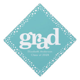 ターコイズはっきりしたモダンシンプルタイポグラフィ名