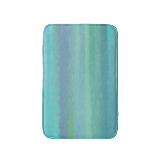 ターコイズは私のお気に入りのカラーバスマット バスマット (正面縦)