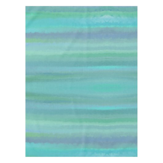 ターコイズは私のお気に入りの色のテーブルクロス テーブルクロス (正面)