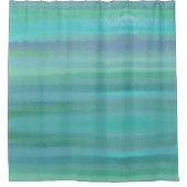 ターコイズは私の色お気に入りののシャワーカーテン シャワーカーテン (正面)