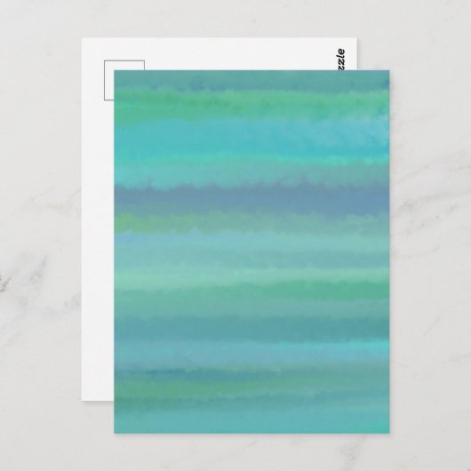 ターコイズは自分のお気に入りの色はがき ポストカード (正面/裏面)