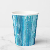 ターコイズアクアグラムグリッター 紙コップ (裏面)