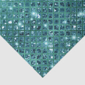 ターコイズアクアグリーンスパークル 薄葉紙 (詳細)