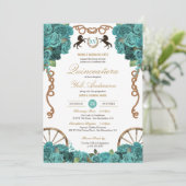 ターコイズアクアマリン ウエスタンチャラ キンセアニエラ 招待状 (スタンド正面)