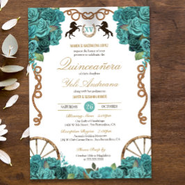 ターコイズアクアマリン ウエスタンチャラ キンセアニエラ 招待状