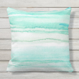 ターコイズアクア波 クッション