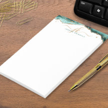 ターコイズアゲイト金ゴールドグリッタースクリプトモノグラム